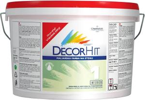 DECORHIT HIT 1 malířská barva na stěnu 1000 bílá 0,8 l