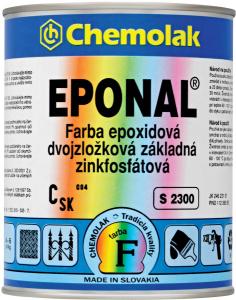 S2300 EPONAL barva epoxidová dvousložková ČERVENOHNĚDÁ 0840 10 kg