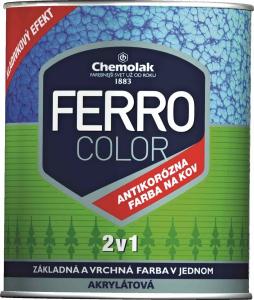 FERRO COLOR kladívkový 9454 modrá 0,75 l