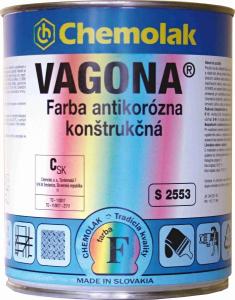 S 2553 VAGONA barva syntetická antikorozní konstrukční 7012 (šedá) 5 kg